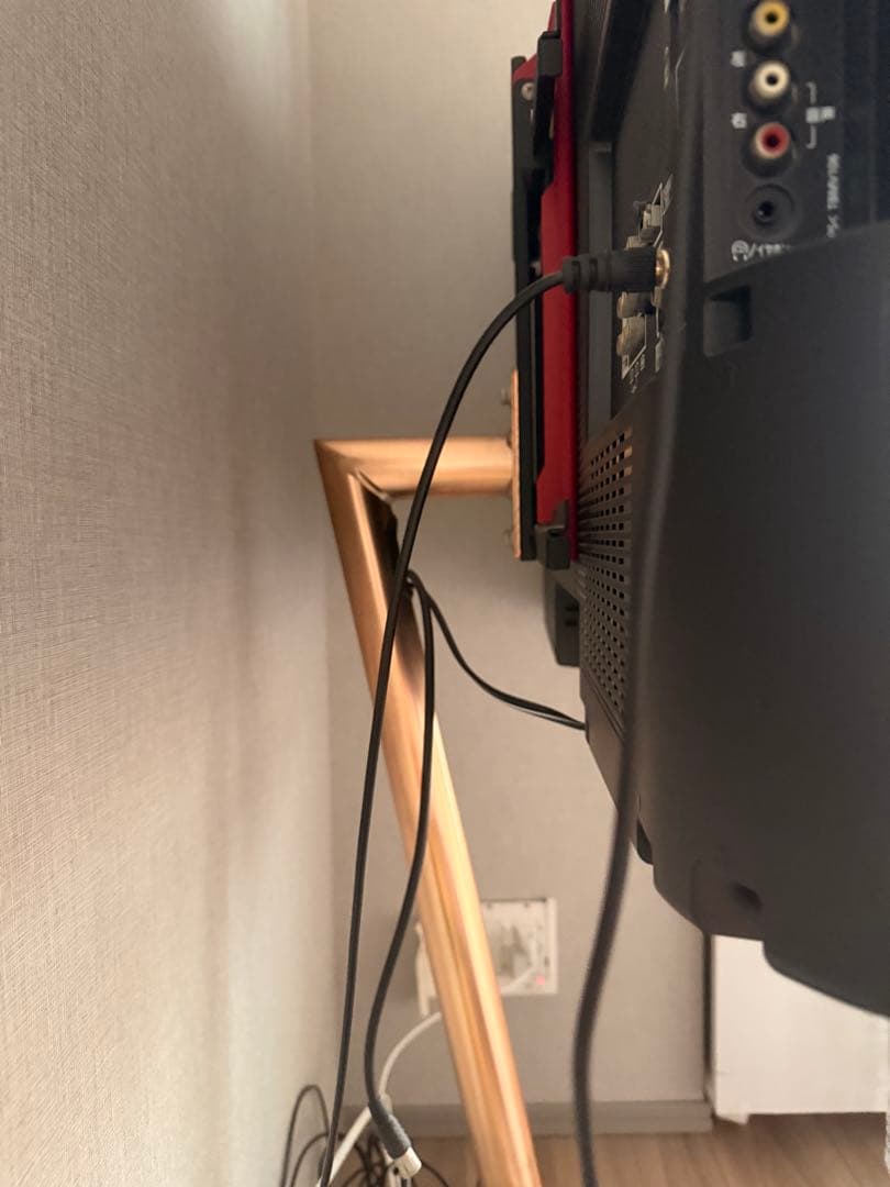 液晶テレビ&テレビ台セット　ゴールドスタンド　Panasonic VIERA