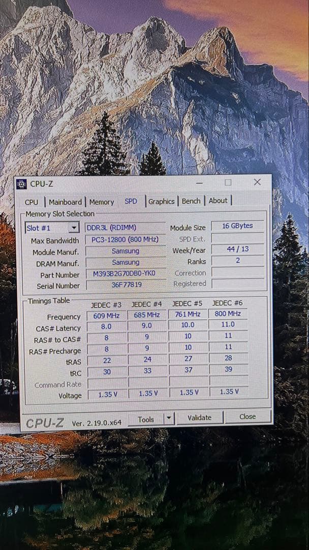 Samsung/Cisco 16GBメモリモジュールセット
