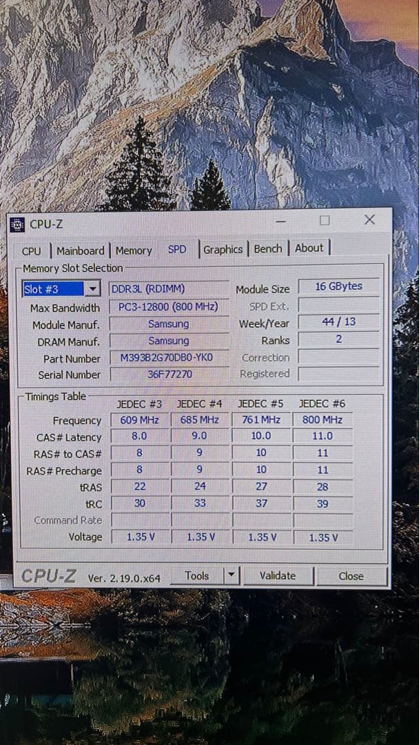 Samsung/Cisco 16GBメモリモジュールセット