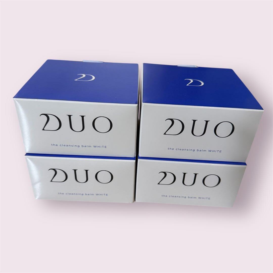 4個 DUO デュオ　ザ　クレンジングバーム　ホワイトa 90g