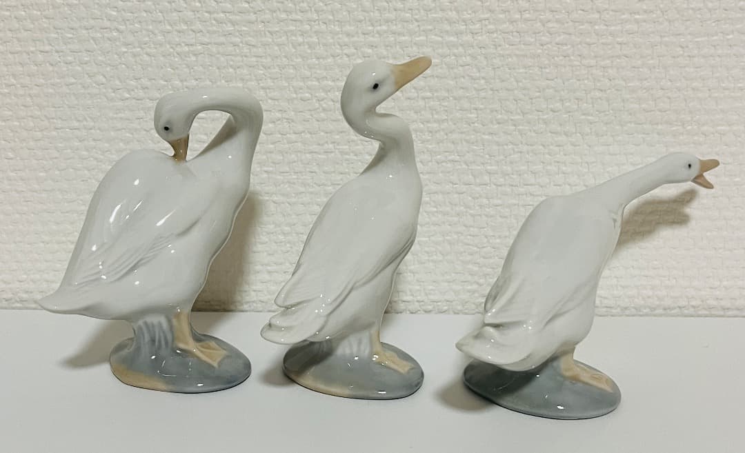【美品】LLADROリアドロアヒル　3体セット ④