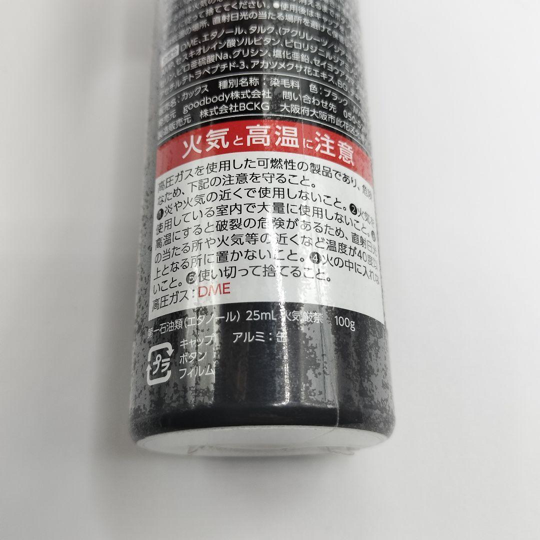 未開封】cax カックス ブラック ボリュームアップヘアスプレー 100g 2本