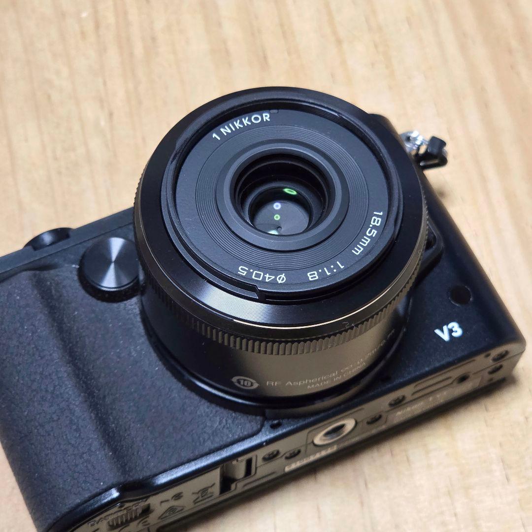Nikon 1 V3＆1NIKKOR 18.5mm F1.8 液晶保護フィルム付