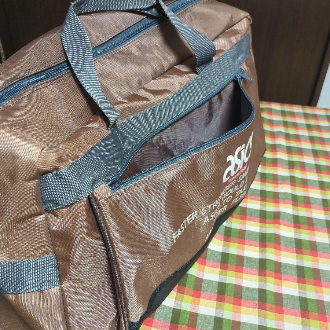 SALE　レア　レトロ　アシックス　ナイロン　ボストンバッグ