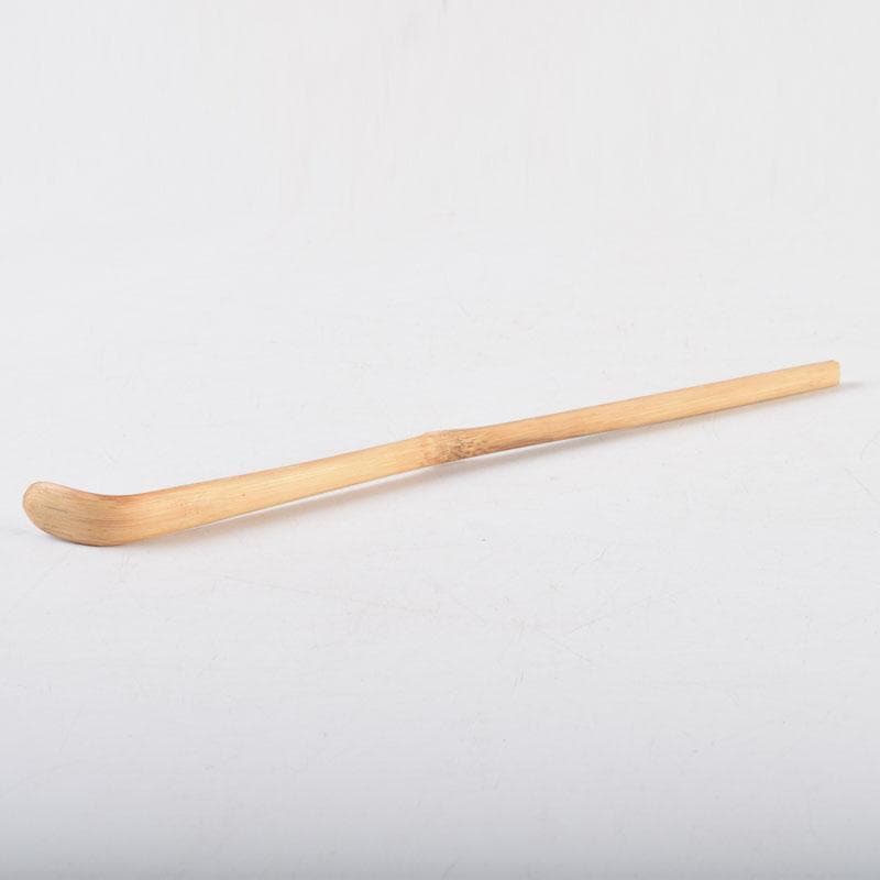 茶道具　前大徳　後藤瑞巌作　茶杓　銘「冨久」　共筒共箱　V　8925