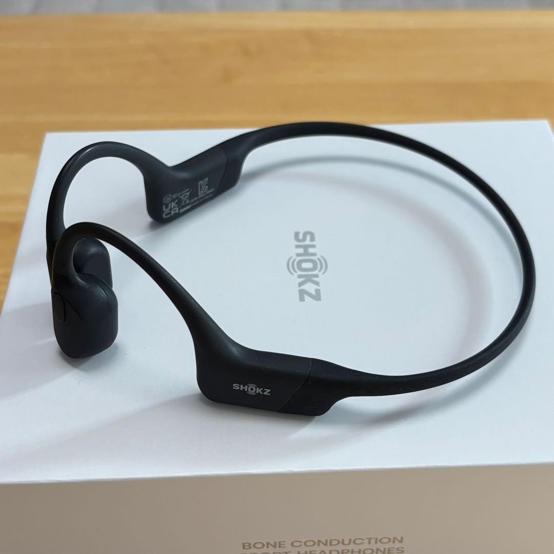 SHOKZ OpenRun S803 ブラック 骨伝導イヤホン 中古