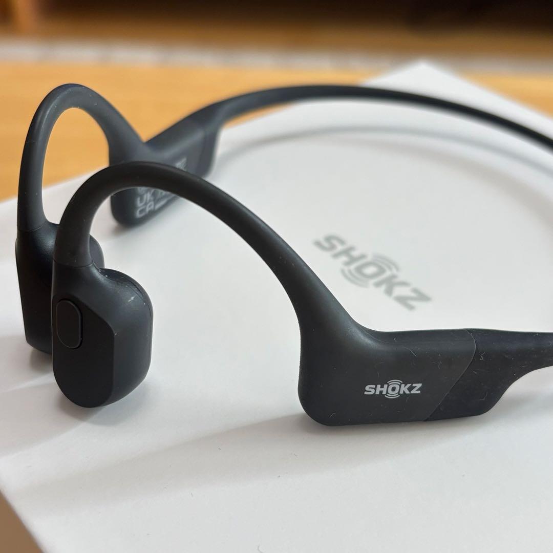 SHOKZ OpenRun S803 ブラック 骨伝導イヤホン 中古