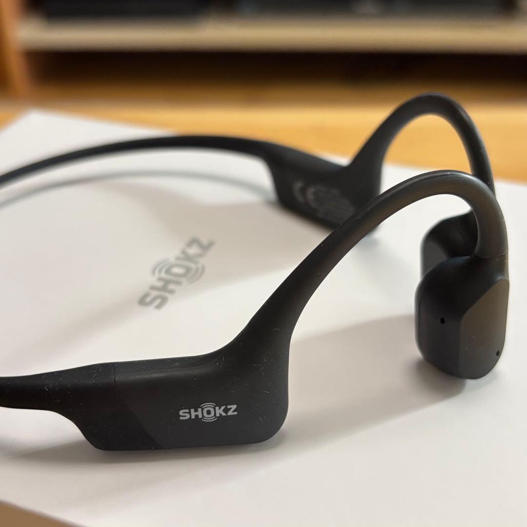 SHOKZ OpenRun S803 ブラック 骨伝導イヤホン 中古