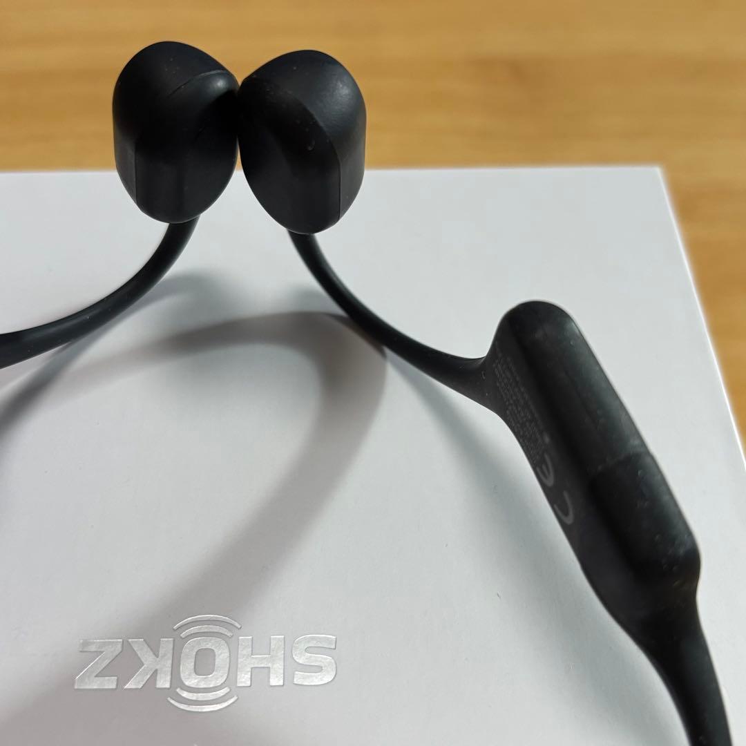 SHOKZ OpenRun S803 ブラック 骨伝導イヤホン 中古