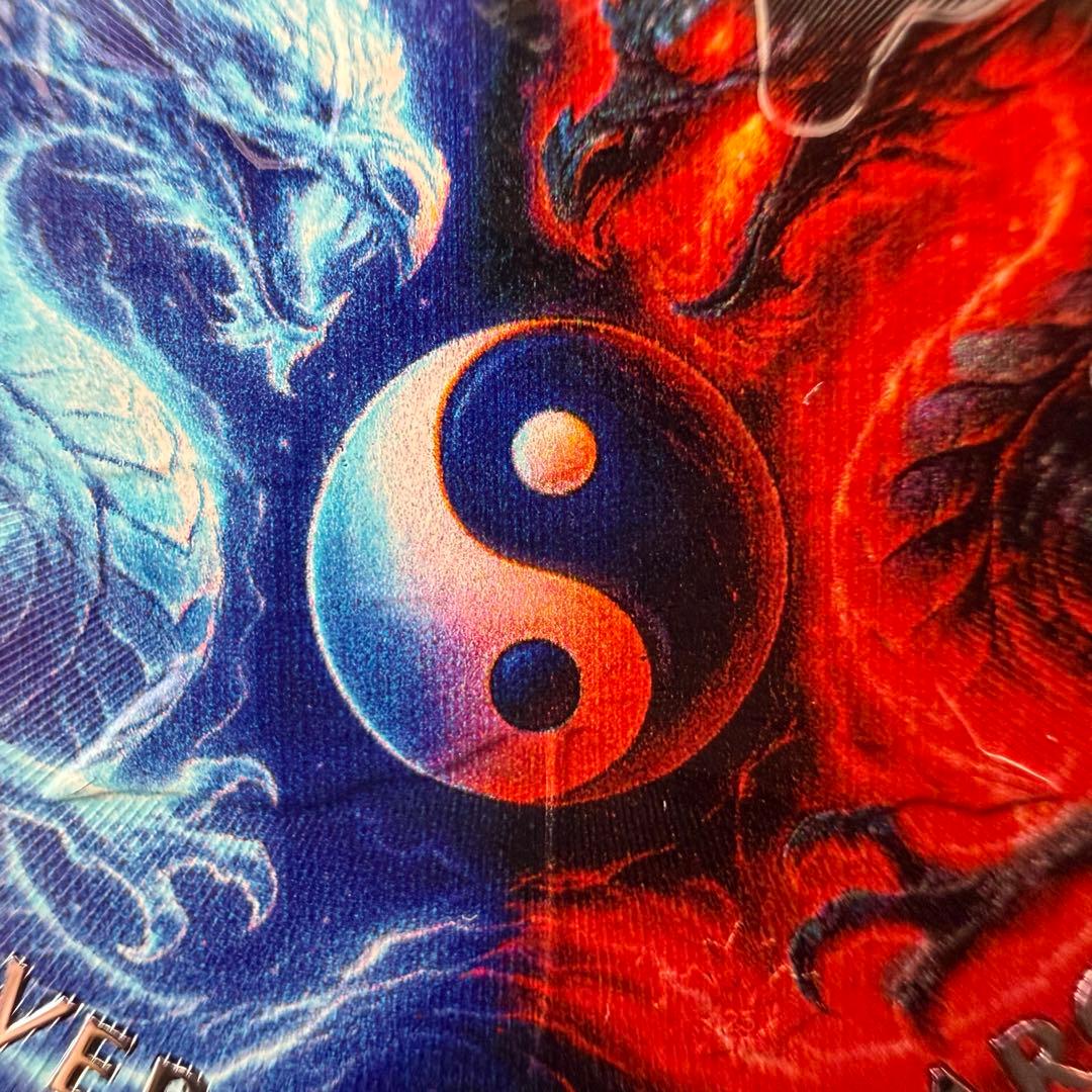 メイプルリーフ 銀貨 カラー ドラゴン(陰と陽) 1オンス 1oz 龍 竜 陰陽