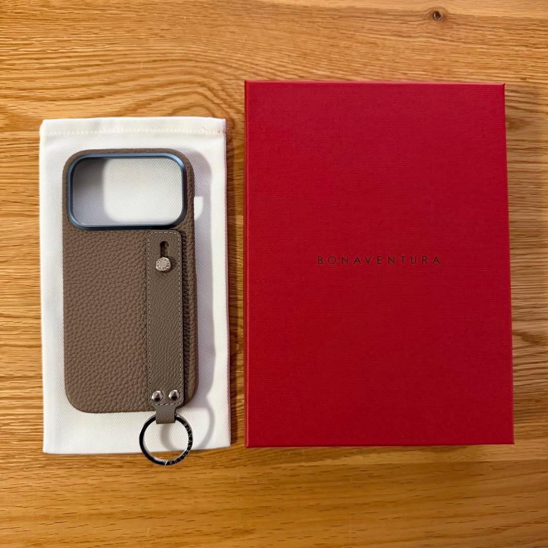 BONAVENTURA iPhone17 Pro用ケース・ストラップ　セット