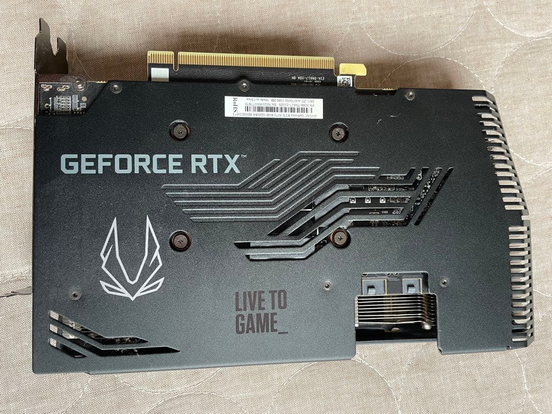 中古　ZOTAC GEFORCE RTX3070 グラフィックボード