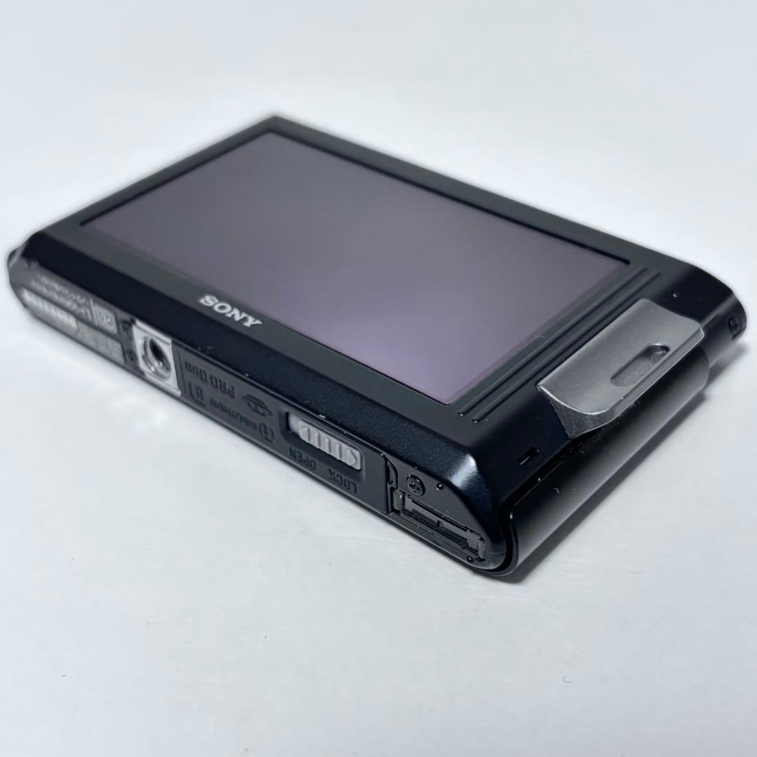 SONY Cyber-shot DSC-T77 デジカメ　デジタルカメラ　黒