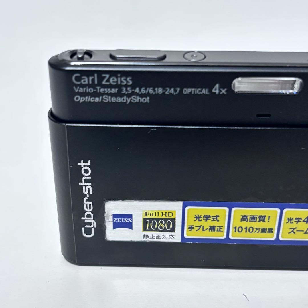 SONY Cyber-shot DSC-T77 デジカメ　デジタルカメラ　黒