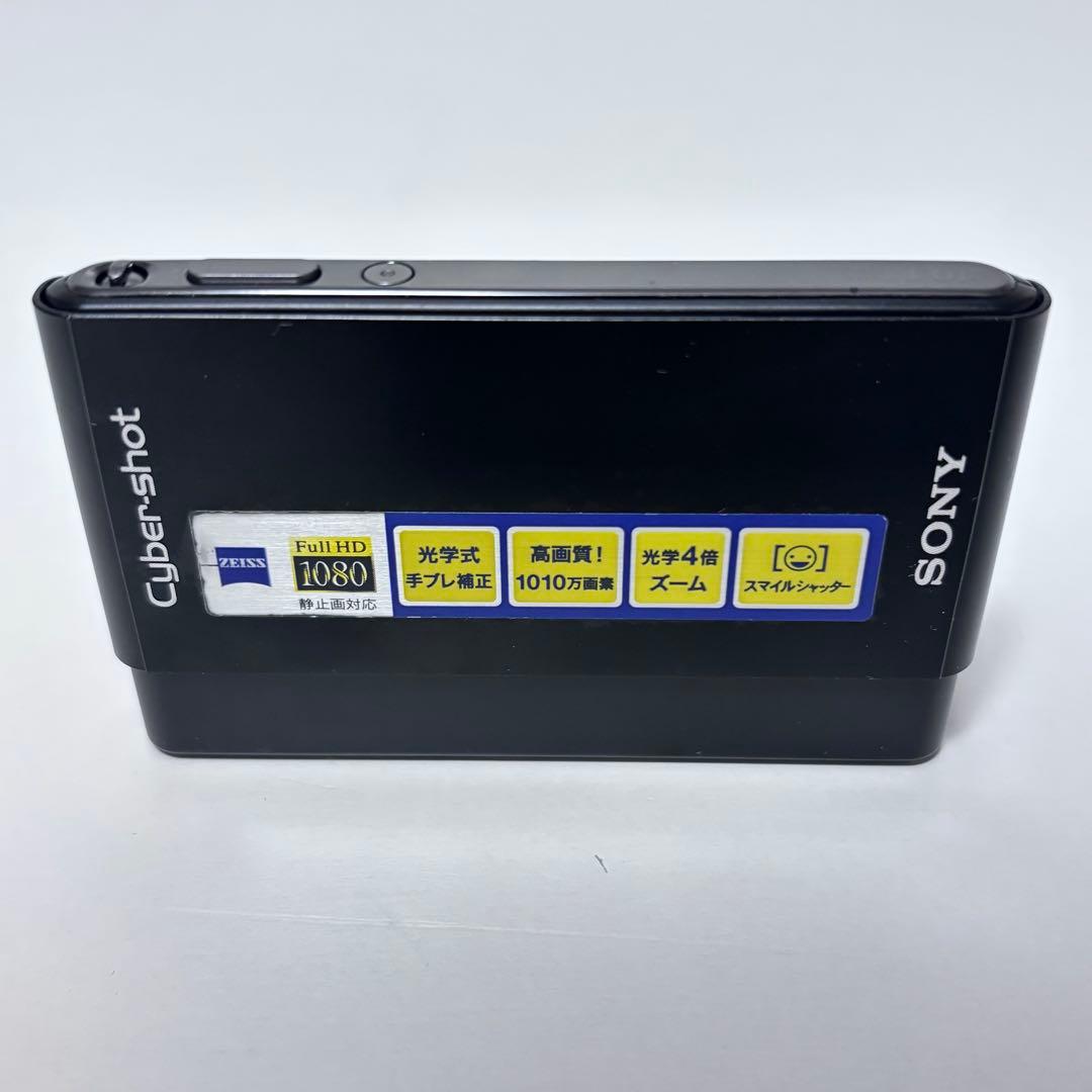 SONY Cyber-shot DSC-T77 デジカメ　デジタルカメラ　黒
