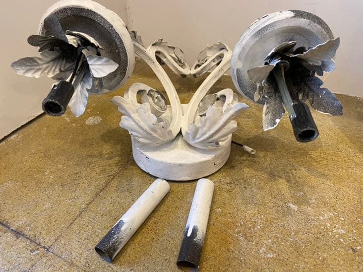 インポート　壁面用照明　シャンデリアライトb USED