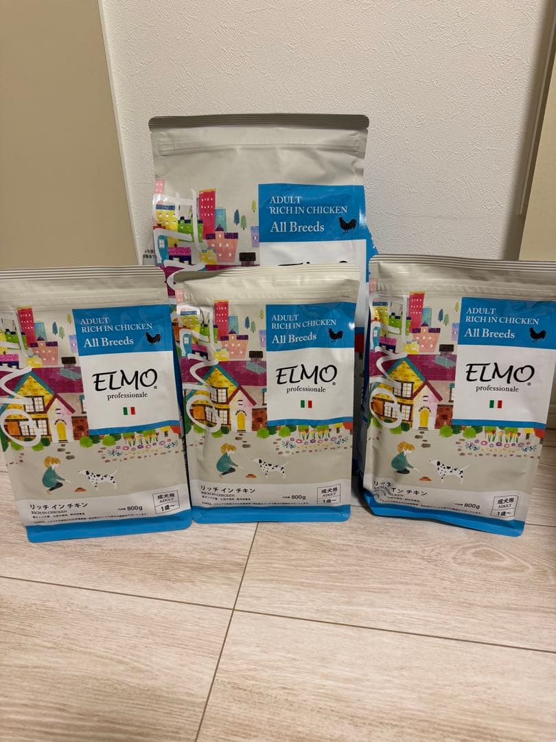 ELMO ドライフード 800g & 3kgセット