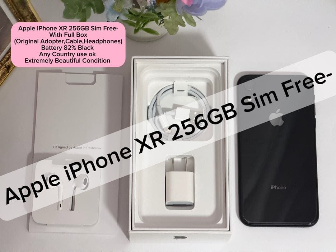 スマートフォン本体 Apple iPhone XR 256GB Sim Free