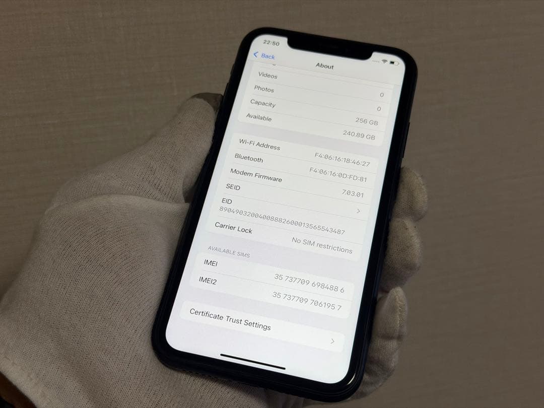 スマートフォン本体 Apple iPhone XR 256GB Sim Free