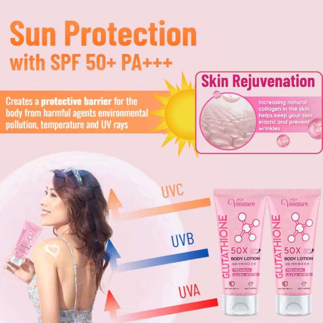 6個セットGLUTATHIONE 50X BODY LOTION 150ml