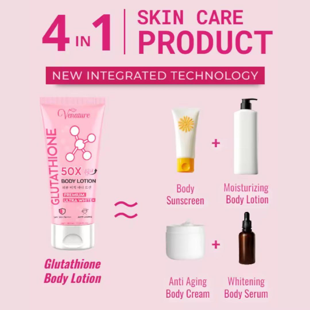 6個セットGLUTATHIONE 50X BODY LOTION 150ml