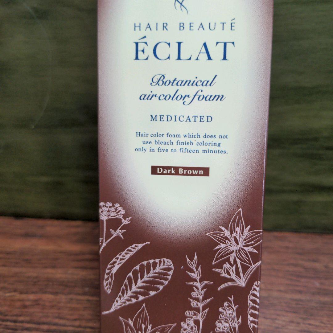 ヘアボーテエクラボタニカルフォーム ダークブラウン 150g