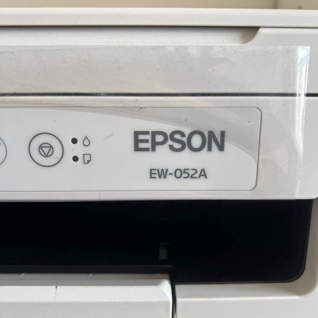 美品　EPSON EW-052A コピー機　ホワイト