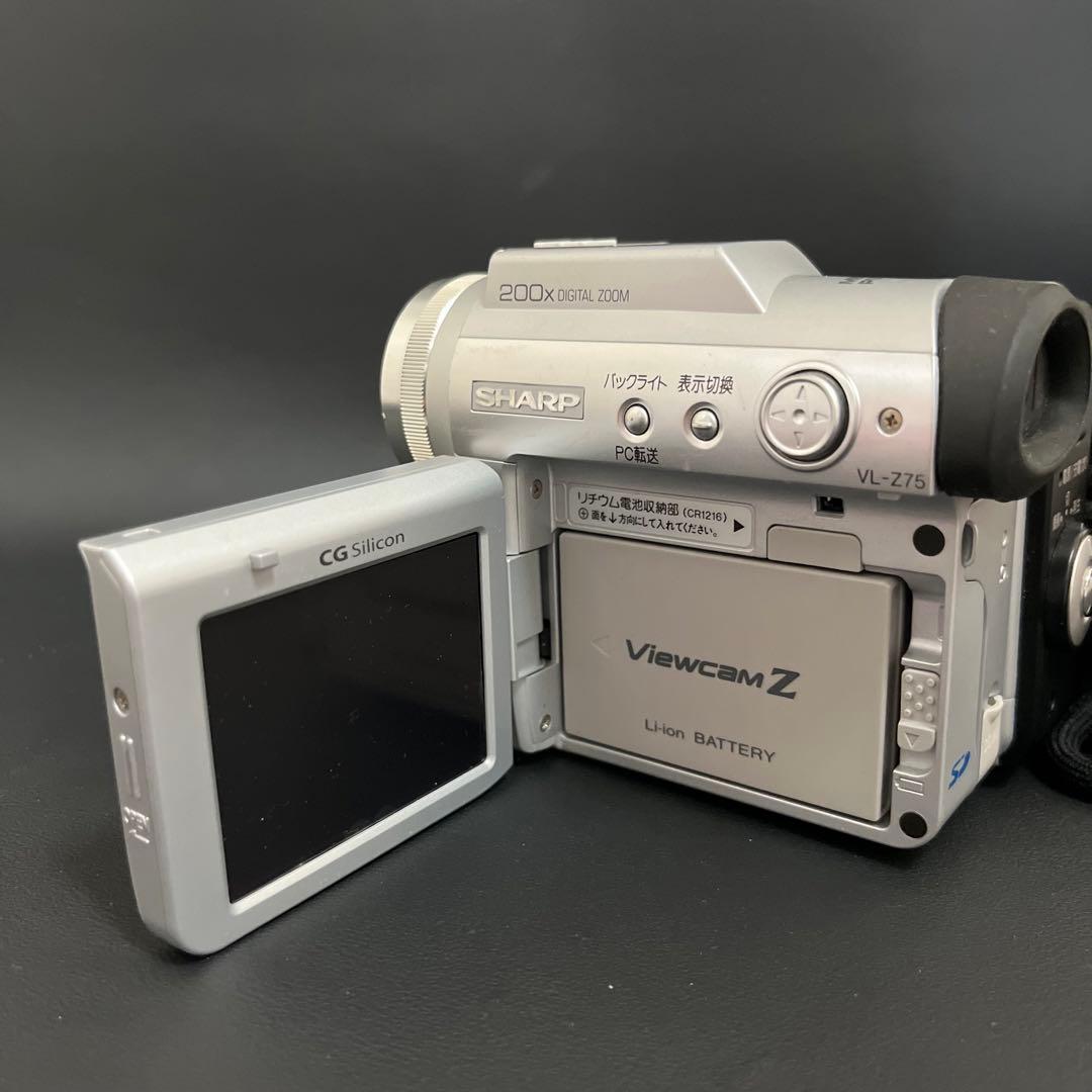 【美品】SHARP Viewcam Z VL-Z75 ミニDVテープ　MINI