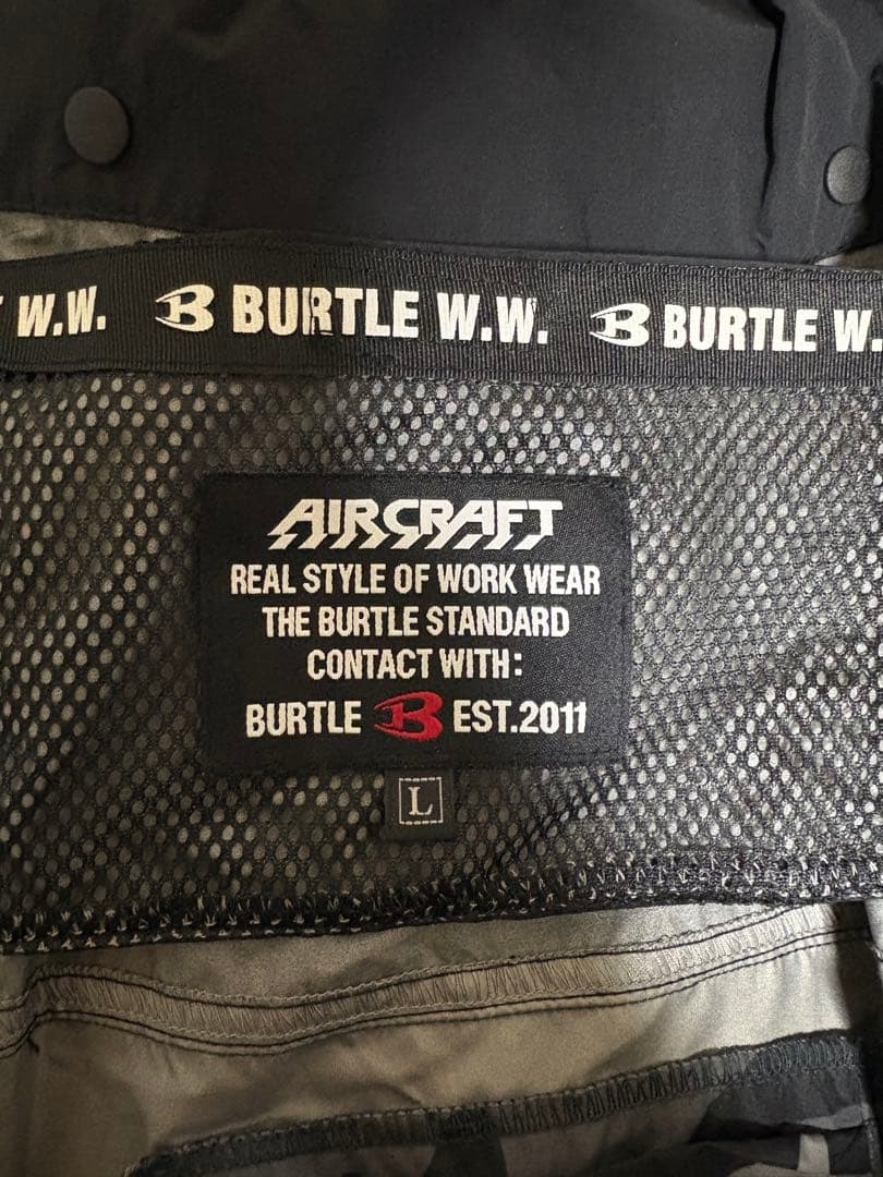 BURTLE AIRCRAFT 空調服 Lサイズ カモ 2023限定モデル