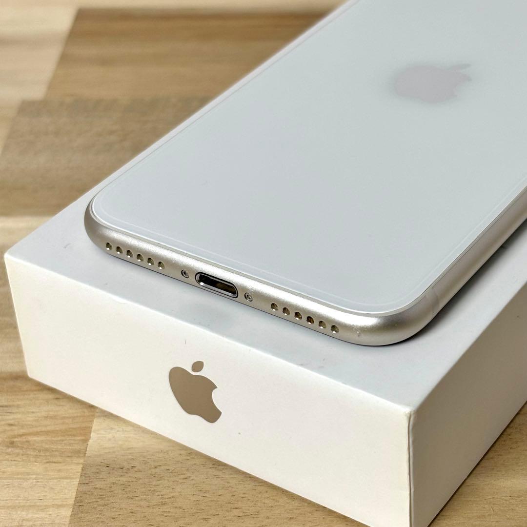 【電池新品100%】iPhone SE3 128GB |ホワイト|SIMフリー