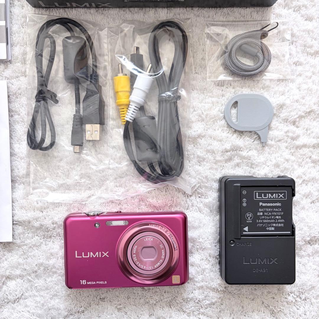 美品【動作確認済】Panasonic パナソニック LUMIX DMC-FH7