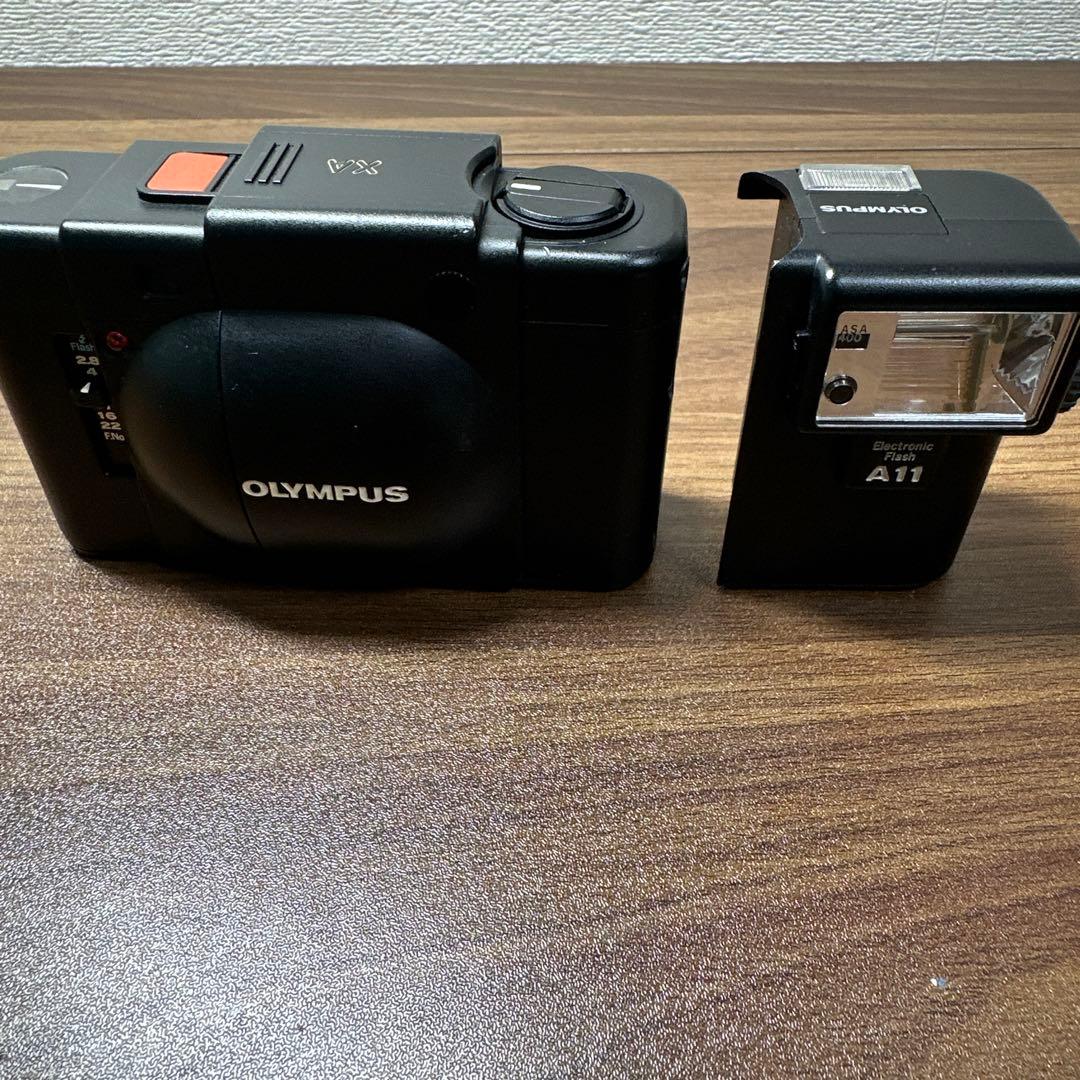 OLYMPUS XA コンパクトカメラ A11フラッシュ付き