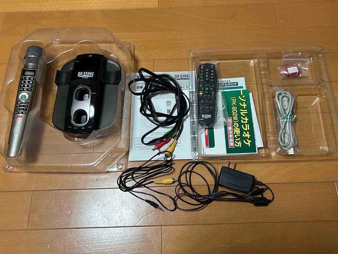 お家カラオケ　オンステージ　PK-902W（H） 本体 グレー