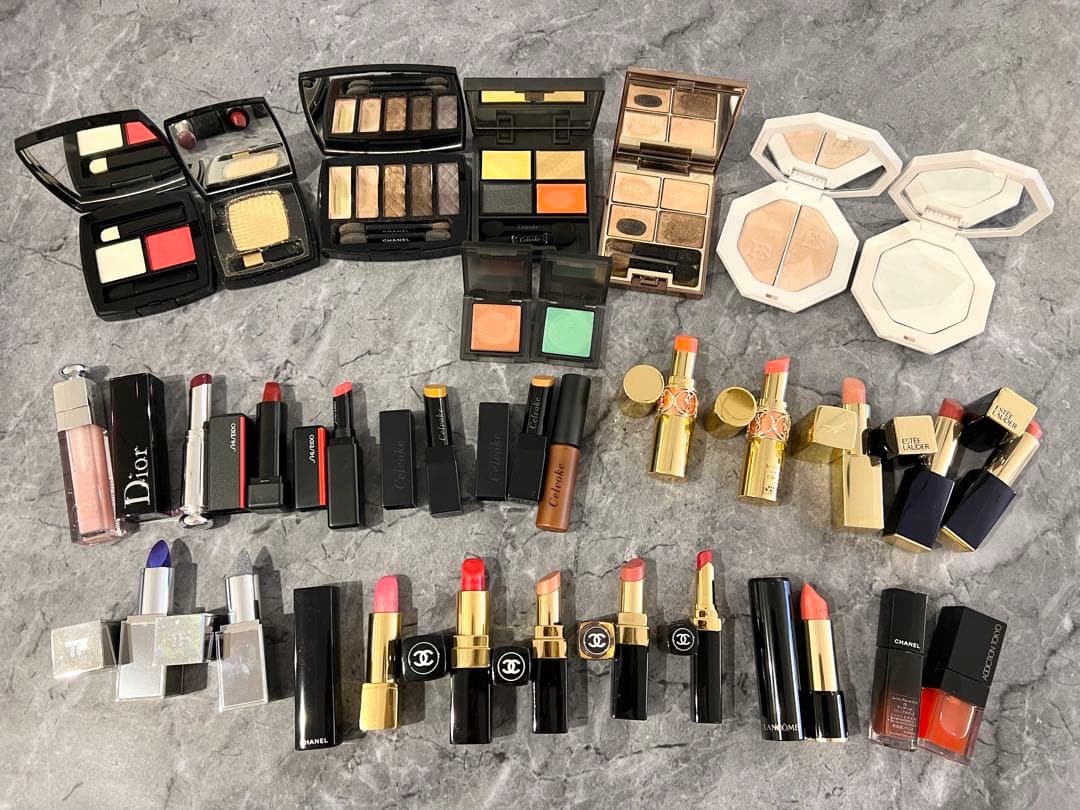化粧品 詰め合わせ 31点 CHANEL,Dior,Celvokeなど