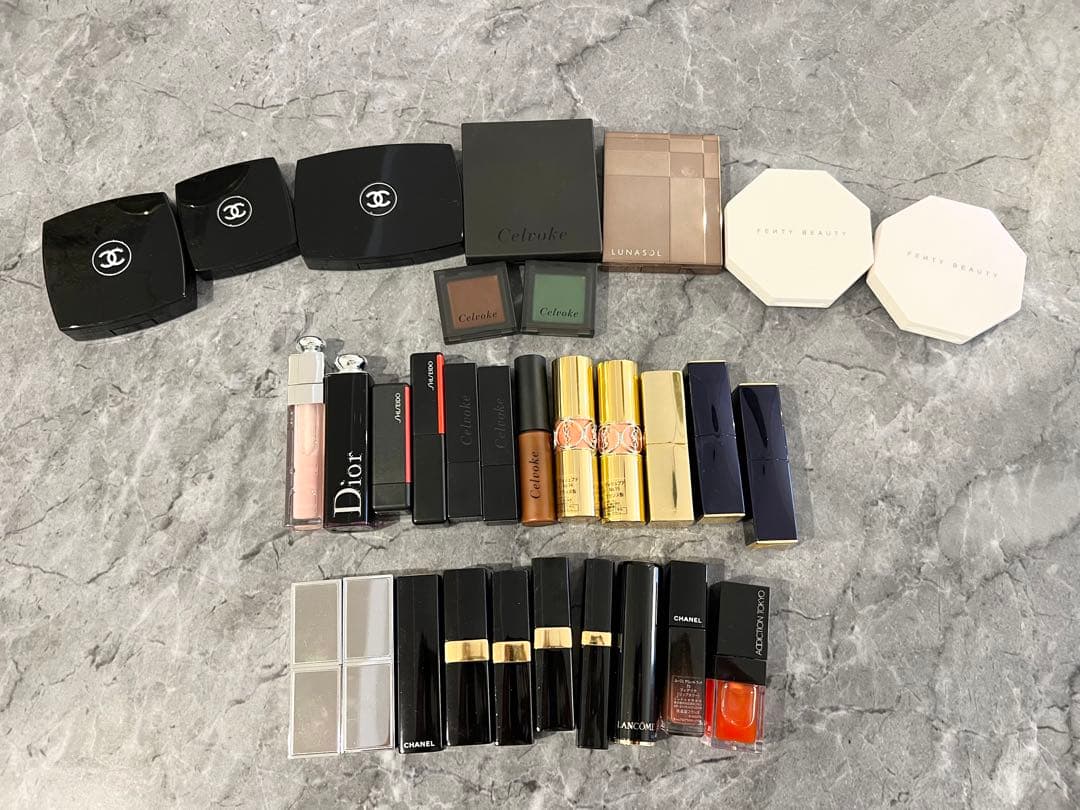 化粧品 詰め合わせ 31点 CHANEL,Dior,Celvokeなど