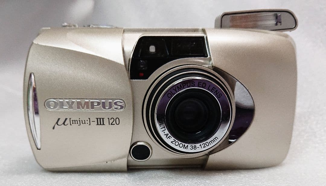 OLYMPUS μ[mju:] - III 120 コンパクトフィルムカメラ