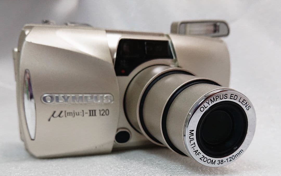OLYMPUS μ[mju:] - III 120 コンパクトフィルムカメラ