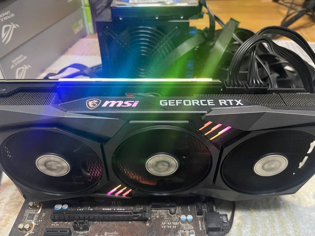 グラフィックボード・グラボ・ビデオカード MSI GeForce RTX 3070 Gaming X Trio