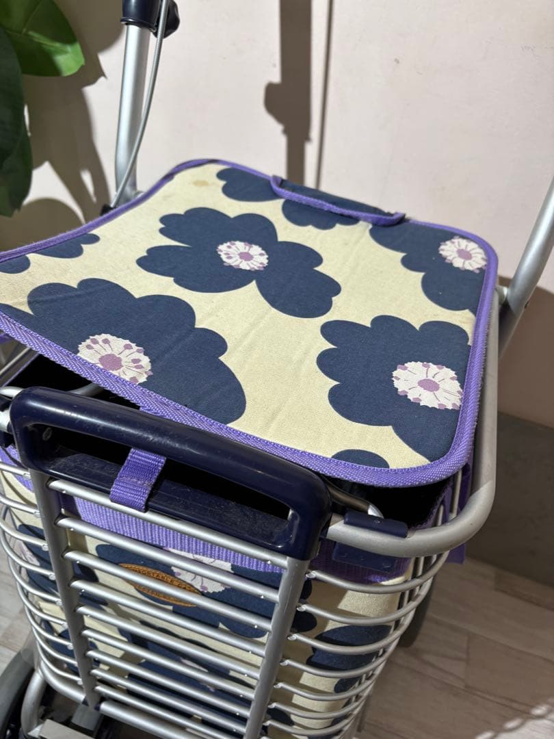 シルバーカー ショッピングカート　アルミワイヤーカート
