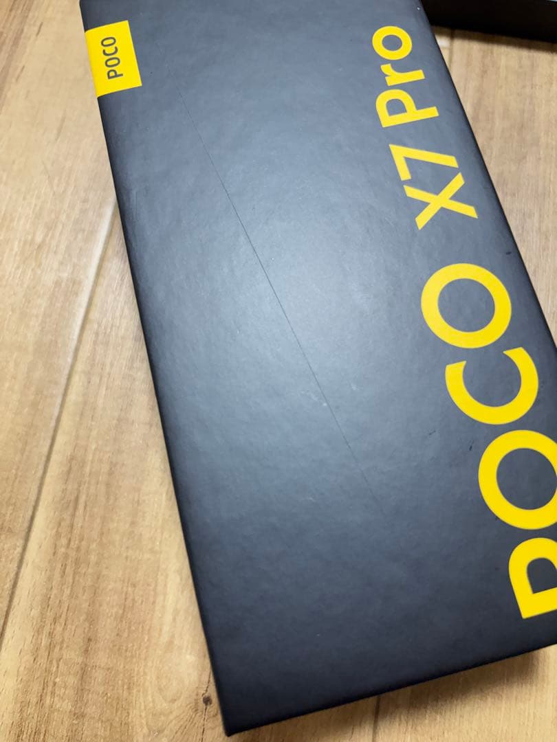 POCO X7 Pro 日本版　ブラックsimフリー8GB+256GB