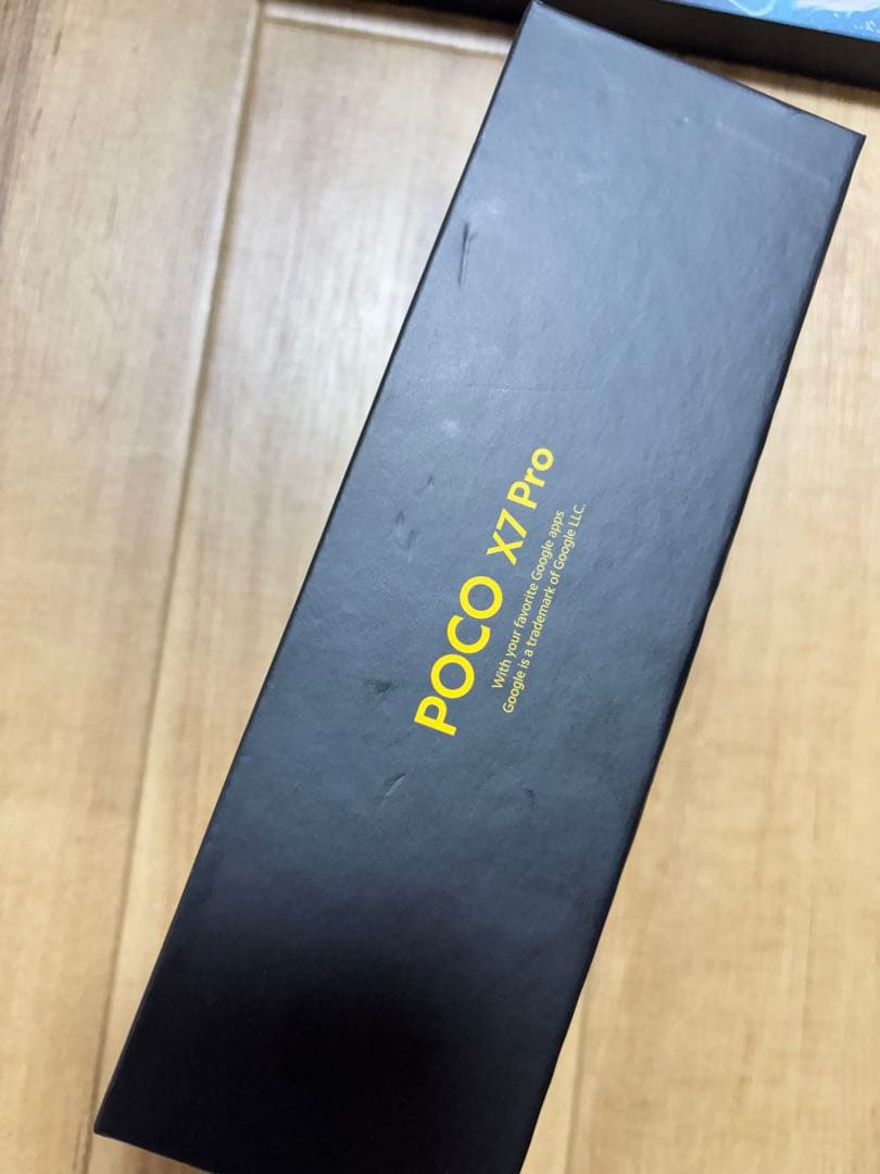 POCO X7 Pro 日本版　ブラックsimフリー8GB+256GB