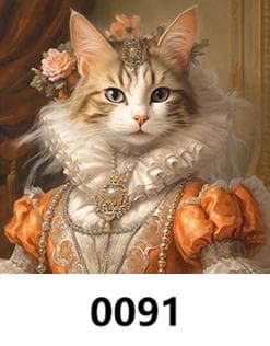 画集5 - ペット似顔絵アートオーダーメイド、サプライズギフト、インテリア装飾