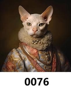 画集5 - ペット似顔絵アートオーダーメイド、サプライズギフト、インテリア装飾