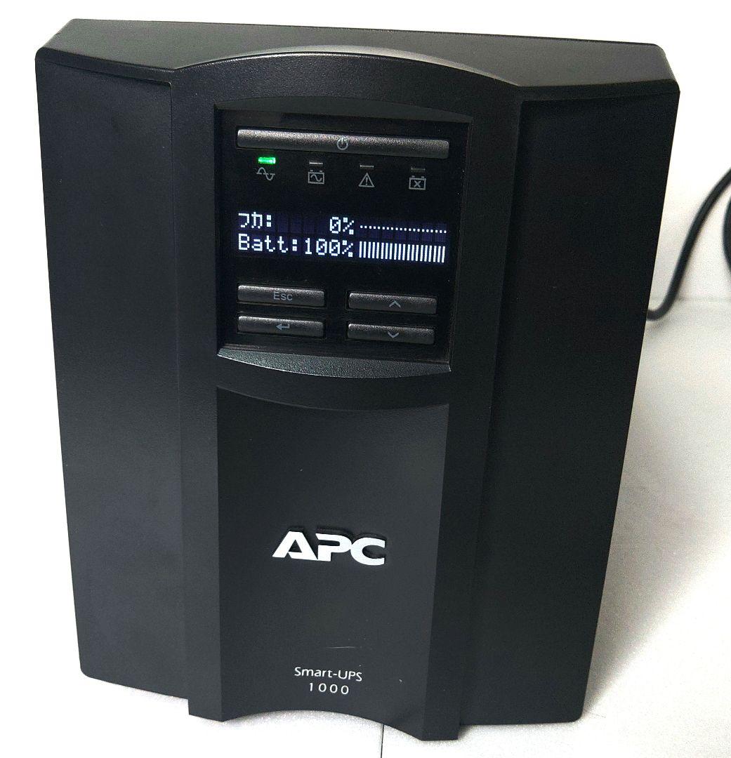 APC APC Smart-UPS 1000VA LCD AC100V 停電対策