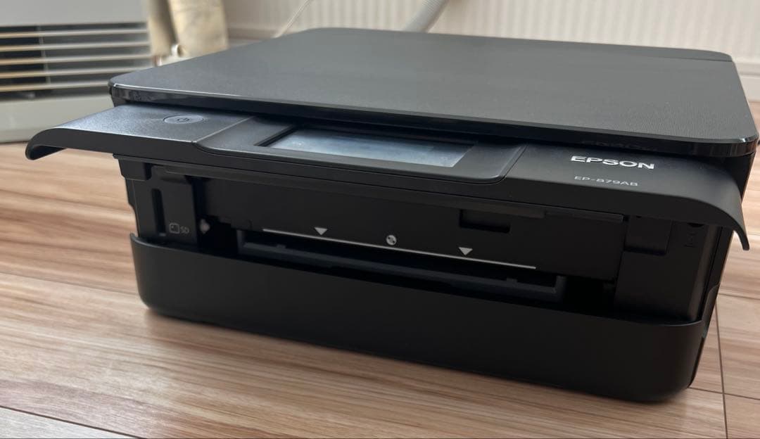 EPSON プリンター EP-879AB 美品　ブラック