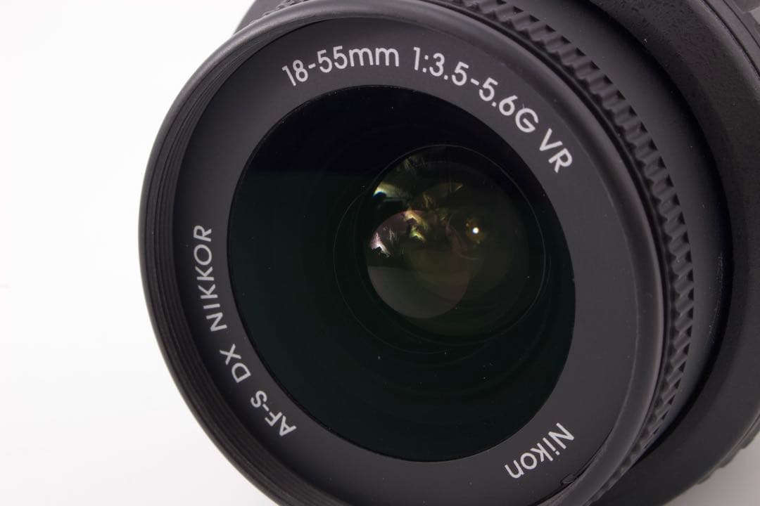 Nikon D5200 標準レンズキット　元箱付き　オシャレ色　一眼レフカメラ