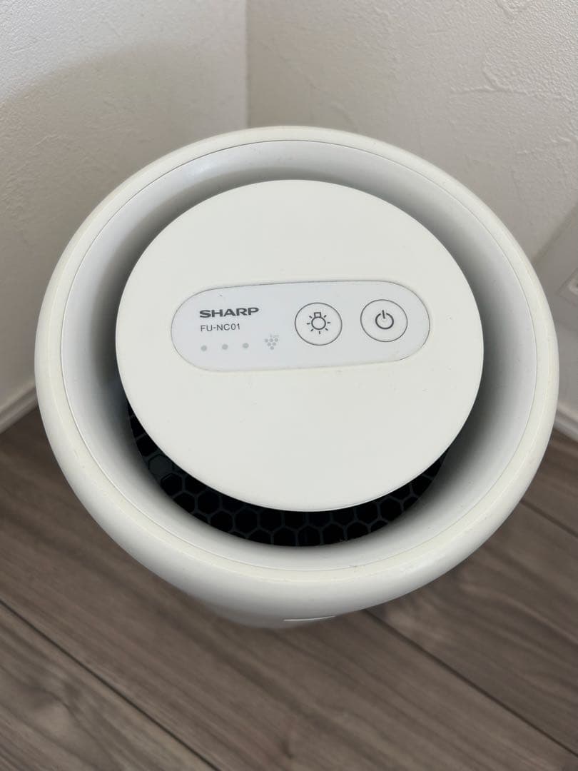 【美品】SHARP プラズマクラスター 空気清浄機 FU-NC01-W 説明書付