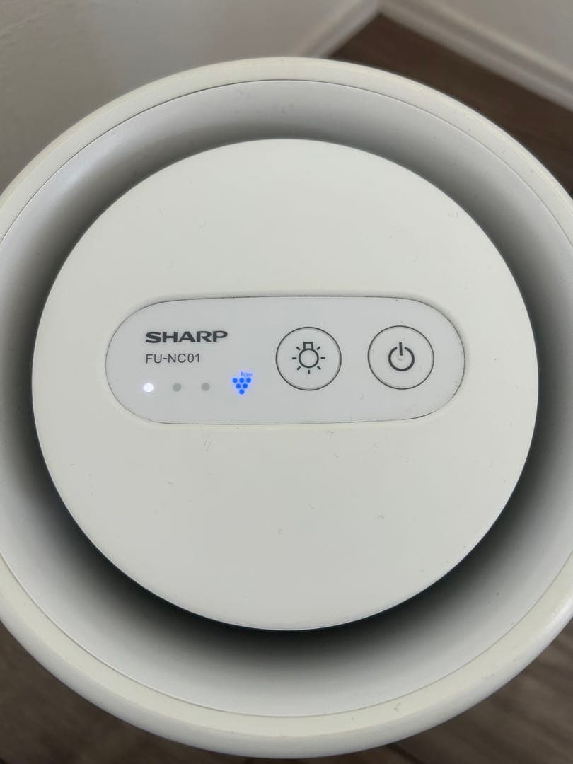 【美品】SHARP プラズマクラスター 空気清浄機 FU-NC01-W 説明書付