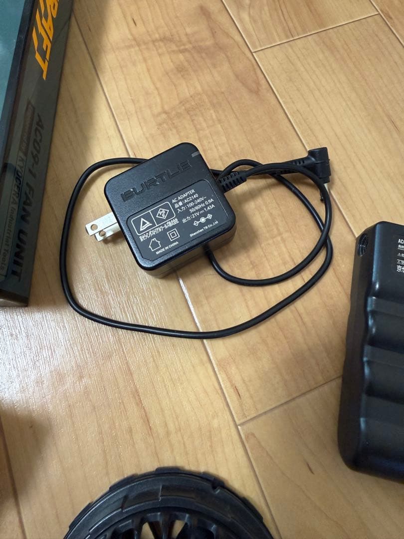 バートル 空調服 バッテリー＆ファンセット　ブラック　24v 訳あり