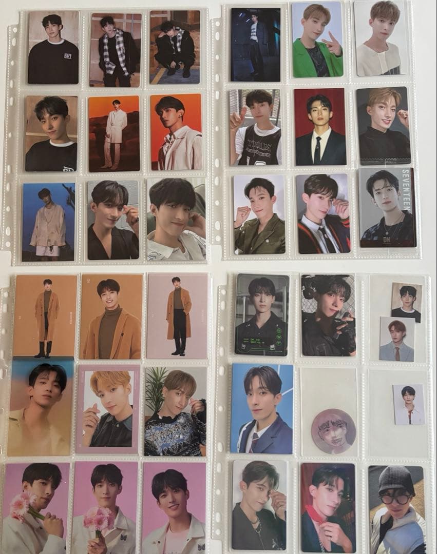 の*ん様 SEVENTEEN DK ドギョム　トレカ　カード　他　大量　引退品